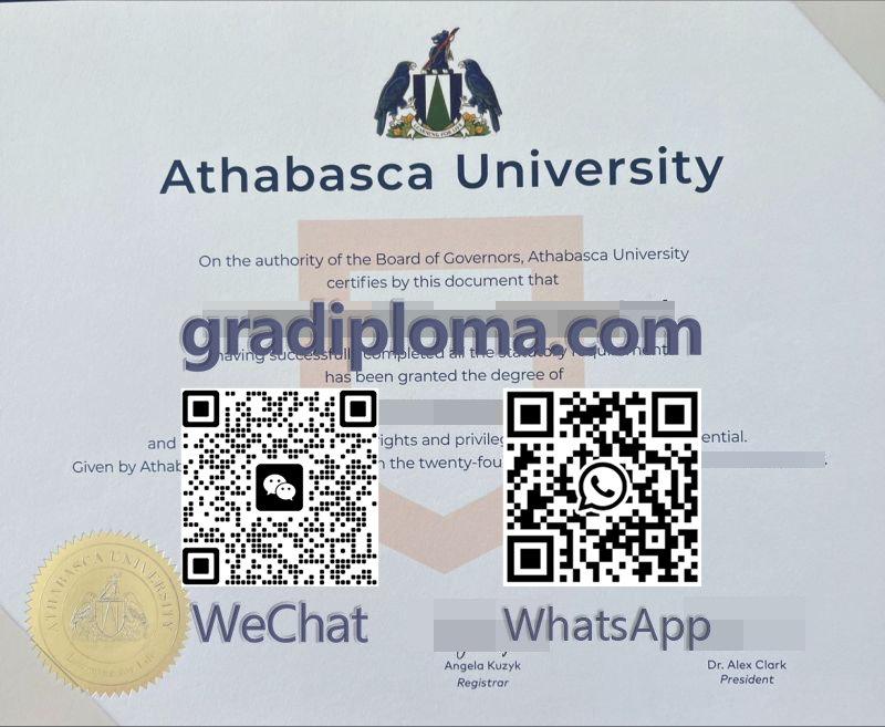 Athabasca University diploma