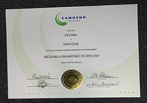 Camosun College diploma