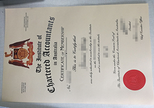 ICAA certificate