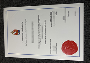 University of Pretoria diploma