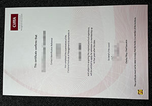 CIMA certificate