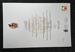 Cardiff Metropolitan University diploma