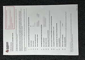 DMU academic transcript