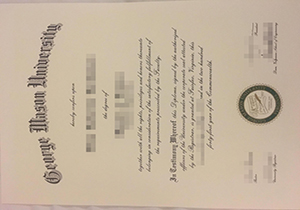 George Mason University diploma