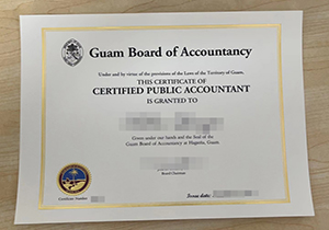 Guam Board of Accountancy CPA certificate