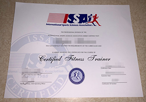 ISSA certificate