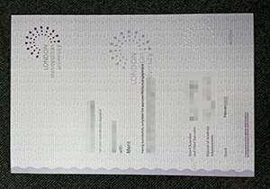 London Metropolitan University diploma