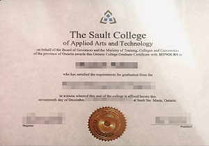 Sault College diploma