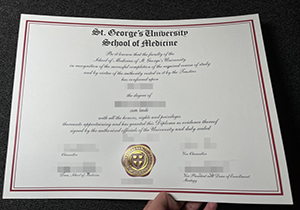 St. George's University diploma