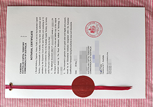 Australia Apostille certificate