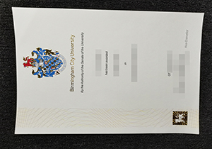 Birmingham City University diploma