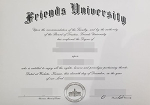 Friends University diploma-1