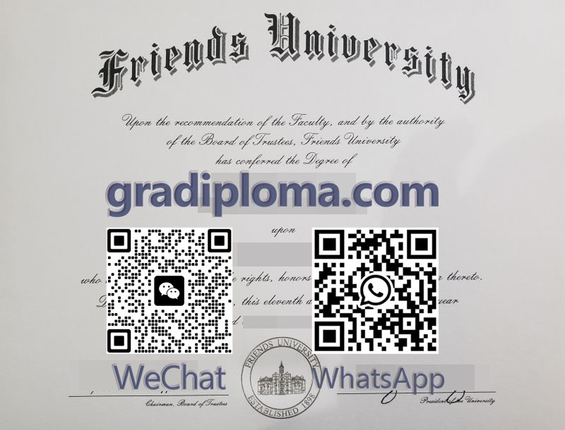 Friends University diploma