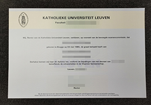 Katholieke Universiteit Leuven degree