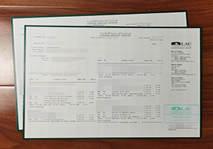 Lebanese International University transcript