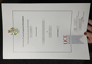 UCE Birmingham diploma