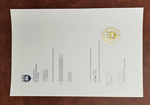 UOWD diploma