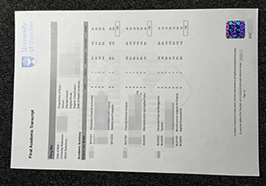 University of Dundee transcript