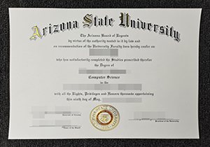 Arizona State University degree