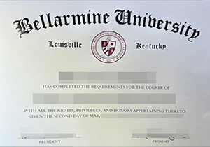 Bellarmine University degree-1