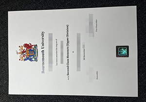 Bournemouth University diploma