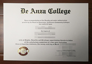 De Anza College diploma