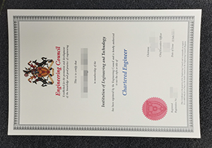 IET certificate