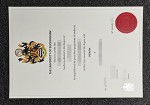 The University of Buckingham diploma