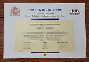 Universitat Autonoma de Barcelona diploma