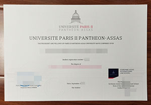 Université Paris 2 Panthéon-Assas degree