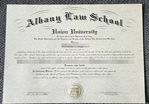 Albany Law School diploma