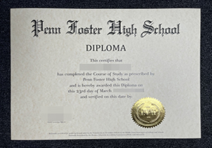 Penn Foster High School diploma