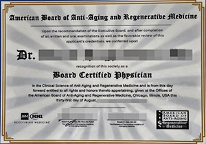 A4M certificate