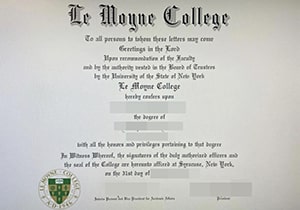 Le Moyne College degree