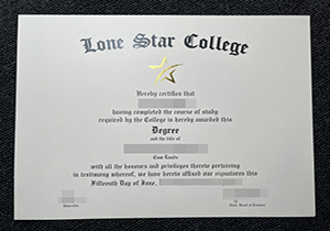 Lone Star College degree