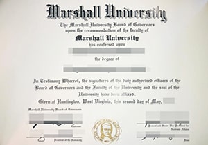 Marshall University degree