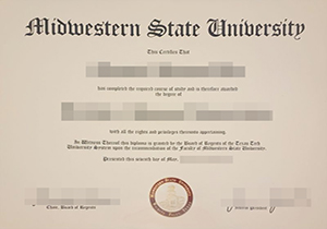 Midwestern State University degree