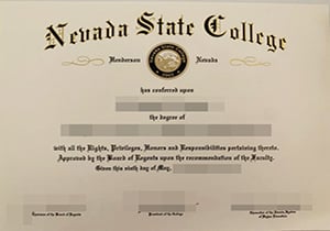 Nevada State College degree