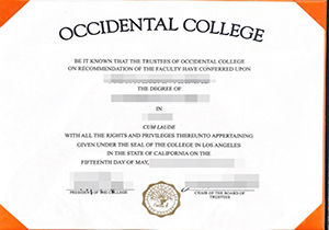 Occidental College degree