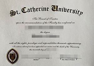 St. Catherine University degree