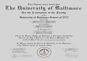 University of Baltimore degree