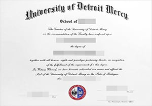 University of Detroit Mercy degree