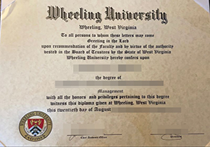 Wheeling University degree