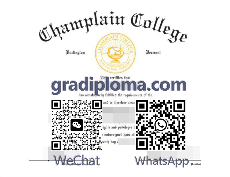 Champlain College degree