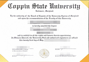 Coppin State University degree-1