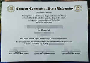 ECSU diploma-1