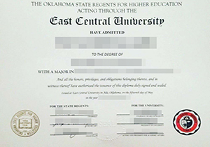 East Central University degree-1