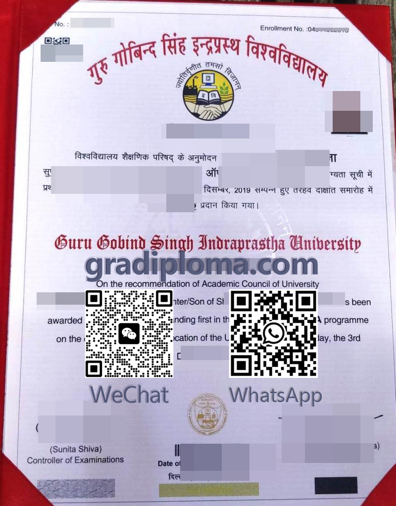 GGSIPU degree