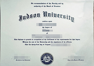 Judson University degree-1