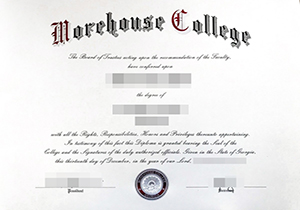Morehouse College degree-1